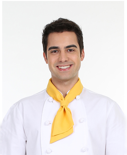 SS-106 고리형 노랑색 목스카프