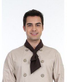 SS-103 고리형 갈색 목스카프