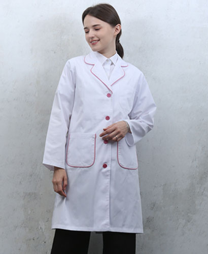 ▣ SDR-303 긴팔 핑크 파이핑 영양사