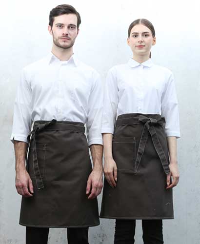SAP-308 카키 옥스포드 허리앞치마