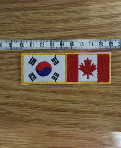 MA-7 한국기 케나다국기 연결마크