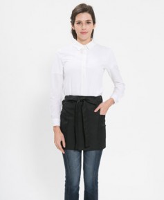 SAP-215 랩형 검정미니앞치마