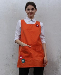 SAP-378 주황 코사지 앞치마