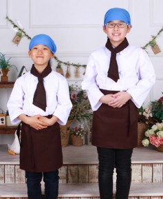 SK-29 갈색 허리앞치마