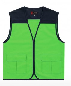 SCJ-LD21 형광연두 V넥 조끼
