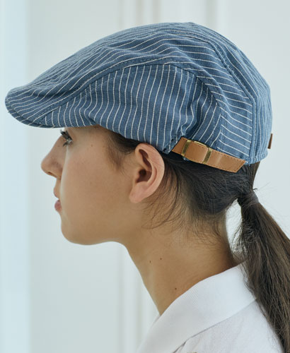 SC-580-1 블루 스트라이프 헌팅캡