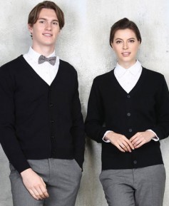 SG-12 블랙 무지 가디건(남녀공용)