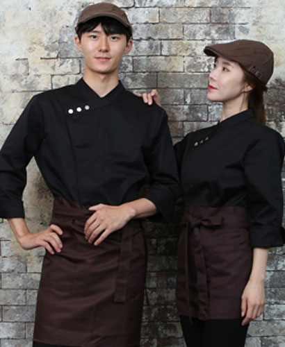 SKO-721-1 블랙 크로스넥 칠부