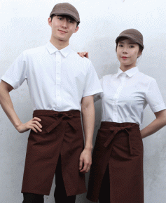 SAP-744 커피 앞트임 허리앞치마(243-4)