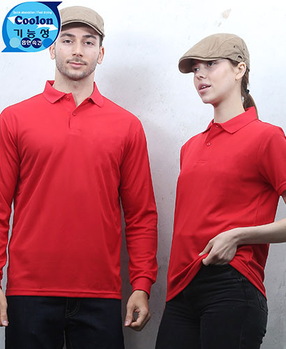 ST-19 적색 쿨론베이직 단체복 ㅡㅡㅡㅡ(주머니 없음)