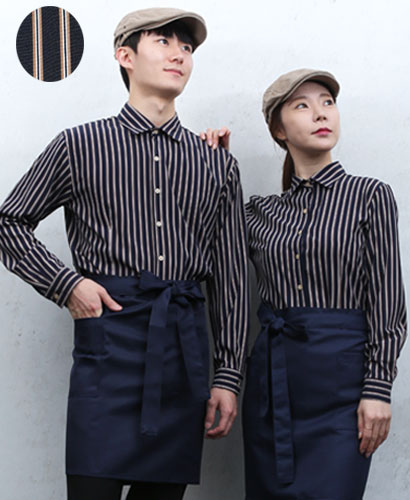 SY-810 엣지 네이비 스트라이프ㅡㅡㅡ긴팔