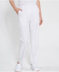 SP-111 여성 폴리스판 화이트 바지