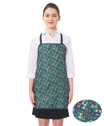 SAP-73 그린 꽃무늬패턴 손님용 ㅡㅡㅡ목걸이형