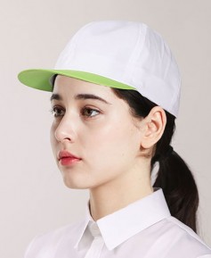 SC-113 연두챙 영양사 모자