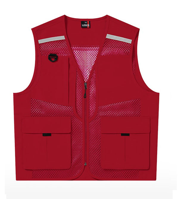 LD-473 적색 반망사조끼