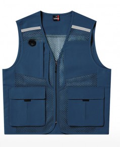 LD-473 스틸블루 반망사조끼