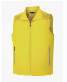 LD-360 노랑 뒤 망사조끼