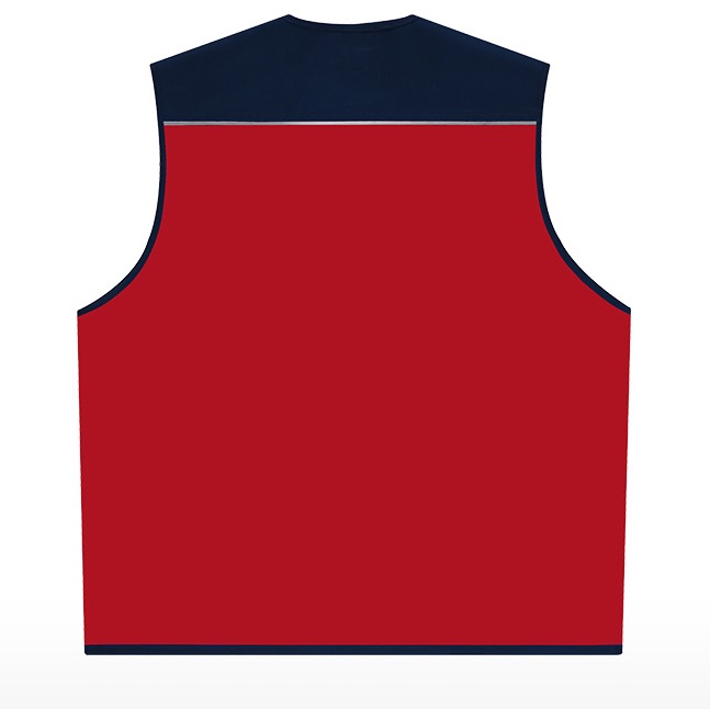 LD-22 적색 반사 파이핑 조끼