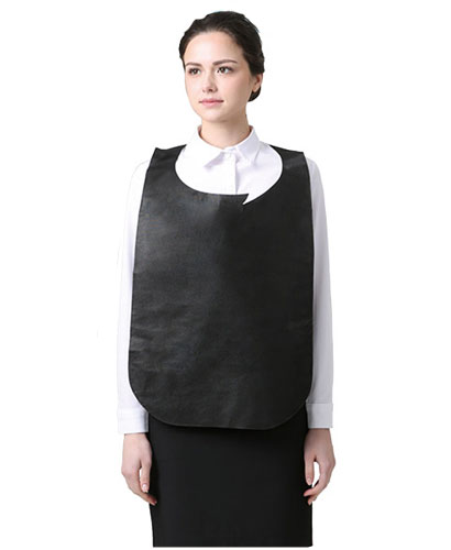 SFA-901 검정 일회용 부직포 앞치마  [100장묶음]