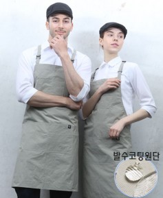 SAP-1002-3 경량 그레이 생활방수 앞치마