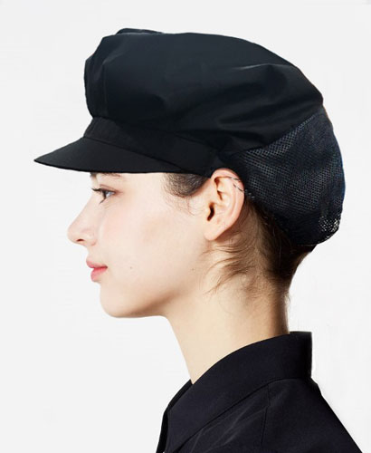 ▶ SC-201 검정 반망사 위생모 ◀