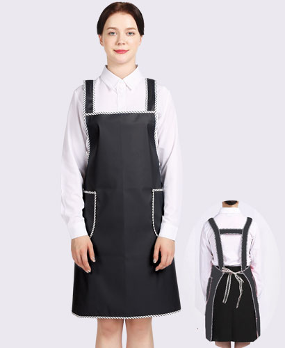 SAP-113 H형 검정 방수앞치마
