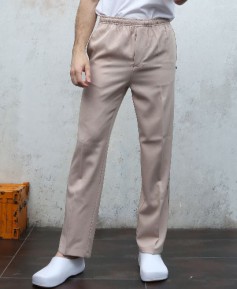 SP-26 베이지 고무줄 위생베이커리바지ㅡㅡㅡㅡ (남여공용)