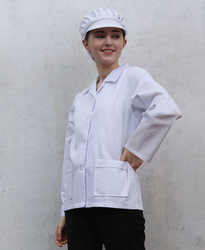 SHA-28 여성 기본위생복 소매일자ㅡㅡ(20수/30수 선택)