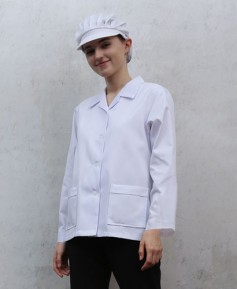 SHA-28 여성 기본위생복 소매일자ㅡㅡ(20수/30수 선택)