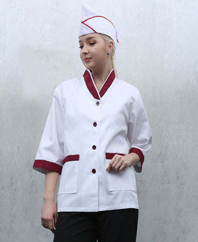 SHA-600 여 자주단 한복형 칠부