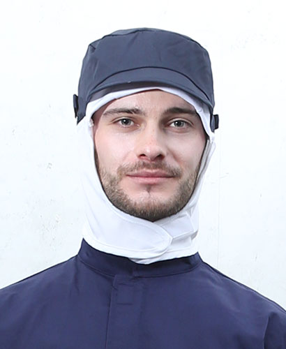 SC-332 네이비 귀걸이형 식품모자