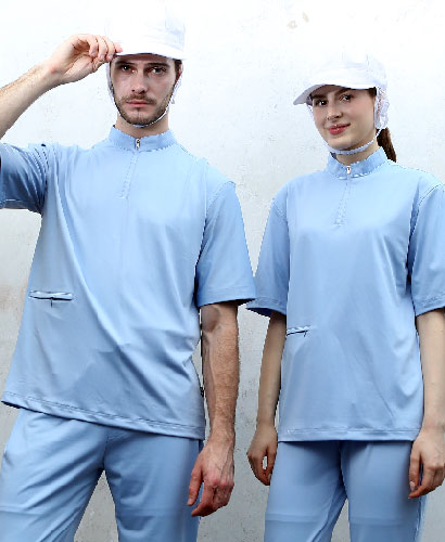 SW-165 스카이 스판덱스 기능성 반팔ㅡㅡㅡ 위생티[남녀공용]