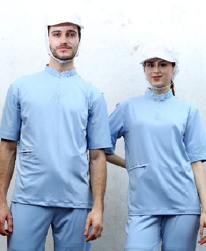 SW-165 스카이 스판덱스 기능성 반팔ㅡㅡㅡ 위생티[남녀공용]