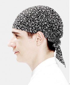 ◈ SC-129 꽃프린팅 꼬리두건 ◈