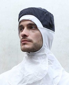 SC-1816 네이비 어깨덮힘 식품모자 챙없음