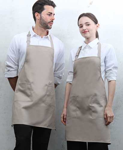 SAP-910 베이지 면혼방 목걸이