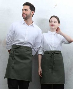 SQ-375 카키 사이드 원포켓 허리앞치마[PW08]