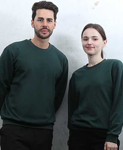 ST3-96 동절기 맨투맨 특양면 수박색