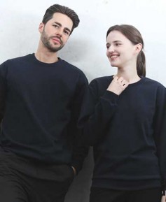 ST3-96 동절기 맨투맨 특양면 곤색