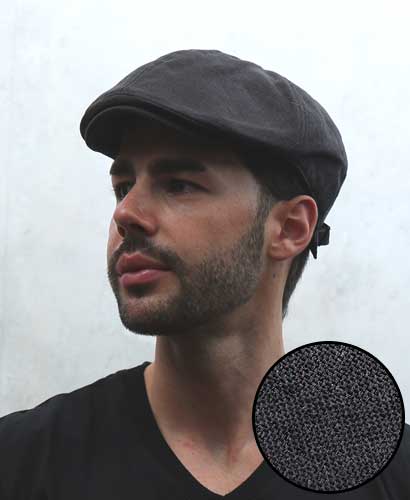 SC-1103 플랫캡모자 검정