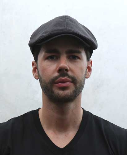 SC-1103 플랫캡모자 검정