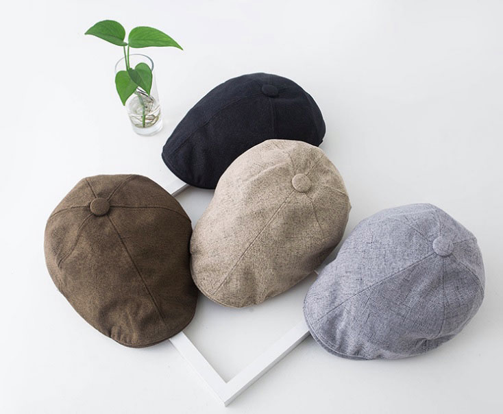 SC-1103 플랫캡모자 검정