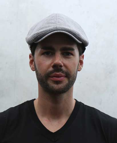 SC-1101 플랫캡모자 그레이