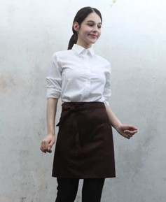 SAP-3165 커피 면혼방 랩형앞치마