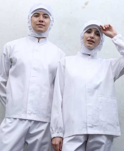 SW-82 ※ 20수 백색 차이나앞 지퍼가림 카라 상의 (★빅사이즈 있음)