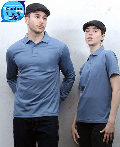 ST-19 블루 쿨론베이직 단체복 ㅡㅡㅡ(주머니 없음)