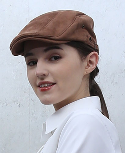 SC-552 갈색 스웨이드 헌팅켑