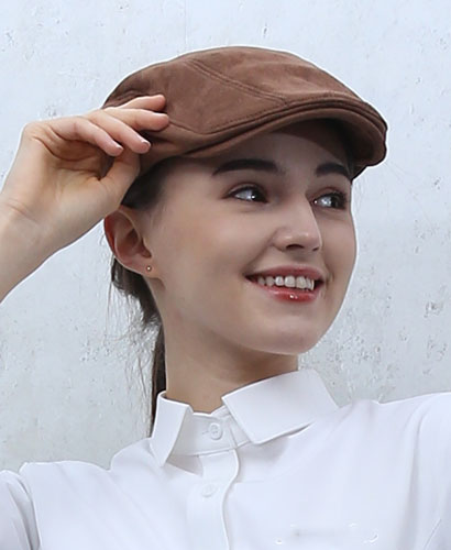 SC-552 갈색 스웨이드 헌팅켑