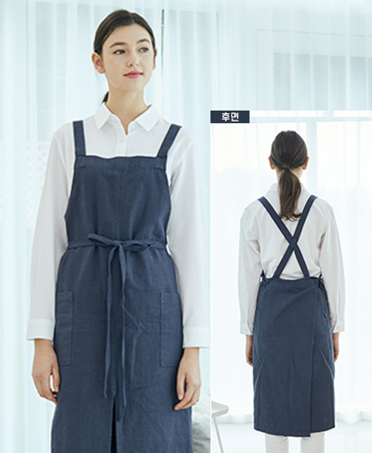 SAP-835 네이비 닌넨 스타일리쉬