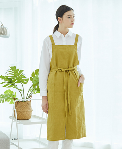 SAP-837 옐로우그린 닌넨 스타일리쉬